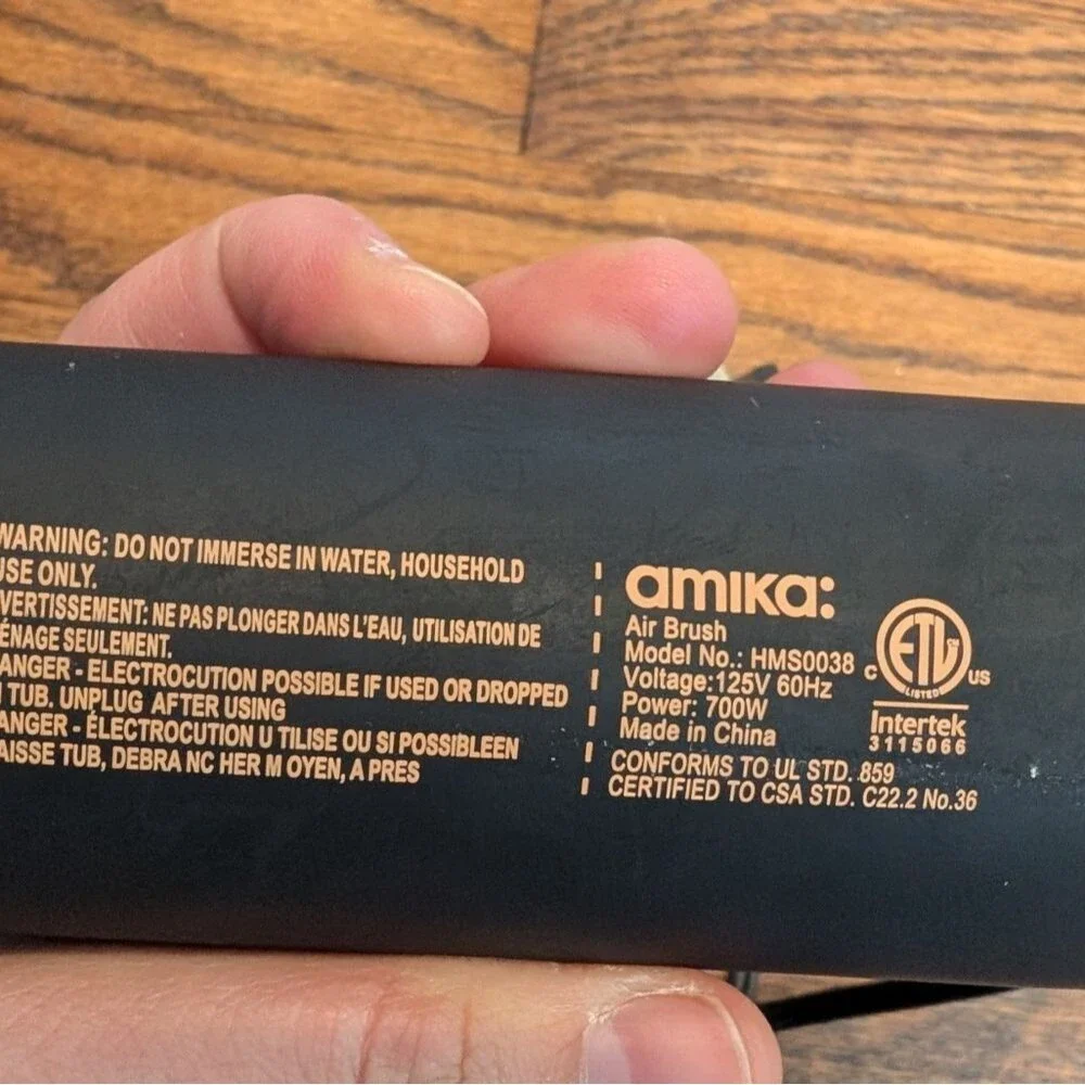 Amika Double Agent 2-in-1 Straightening Blow Dryer Brush